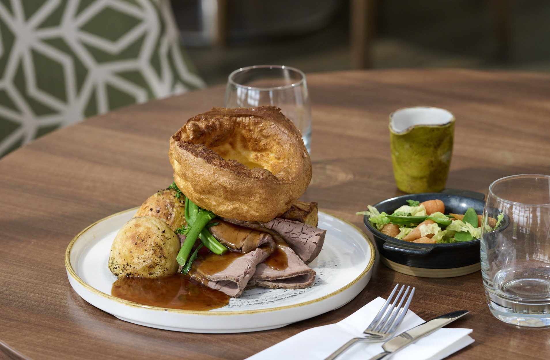 Roast beef dinner